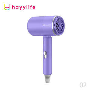HAYYLIFE Hair dryer Lipat Fold Portable Angin Kuat Tidak Bising Blueray Pengering Rambut HL-DBA595