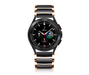 For Samsung Galaxy Watch 6/5/4 40mm 44mm Ceramic strap between stainless steel strap Galaxy Watch 6/4 Classic 43mm 47mm 46/42mm Watch 5 Pro 45mm Smart Watch Strap