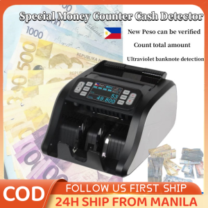 Automatic Money Counter Cash Detector Special Cash Bill Counting Machine Calculators Philippine Currency Peso Counting Machine For Bank Market Convenience Store