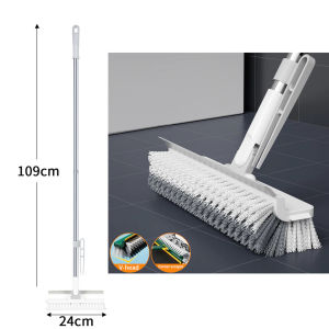 แปรงขัดพื้นV แปรงขัดพื้น 5in1 แปรงถูพื้น ห้องน้ำ อัพเกรดใหม่ ขัดห้องน้ำ ทำความสะอาดช่องว่าง/มุม/พื้นหมุนได้180องศา