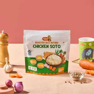 Plum and blum Beras Mpasi BB Booster 6 Bulan Butter Rice - 200 gram