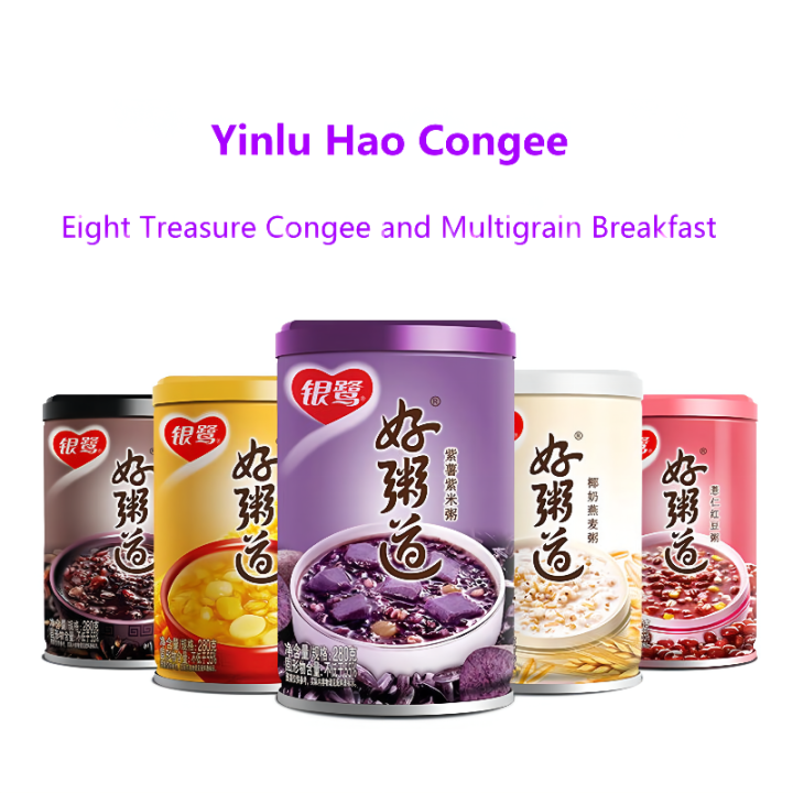 Yinlu Yinlu Good Porridge Road Eight Treasures Porridge Black Rice Cereals ...