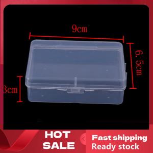 🚚【Local Express Delivery】🚚 9cmx6.5cmx3cm Transparent Plastic Storage Box Clear Square Multipurpose