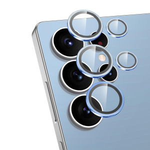 กระจกกันรอยกล้อง สำหรับ Samsung Galaxy S25 Ultra / S25Ultra กันรอยเลนส์กล้อง Samsung S25Ultra Aluminum Camera Lens Protection