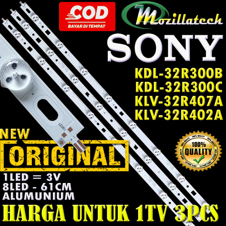 BACKLIGHT TV LED SONY KDL-32R300B KDL-32R300C KLV-32R402A KLV-32R407A ...