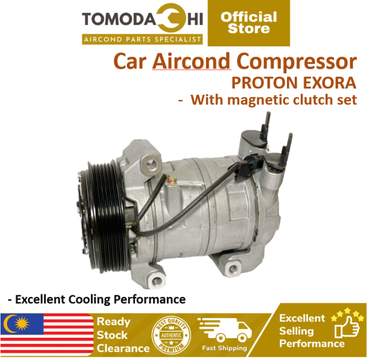 TOMODACHI Car Aircond Compressor Proton Exora CPS Bold Turbo New
