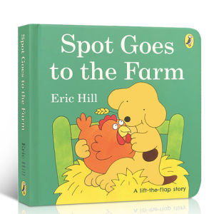 Spot Goes To The Farm Board book by Eric Hill Original English books