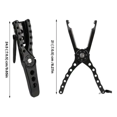 【24 hours】TO Fishing Grippers Mouth Grabber Holder Tongs Fish Lip Grabber Fish Body Clamp
