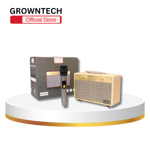 Loa karaoke bluetooth sk 2030 vỏ kim loại âm thanh mạnh mẽ hỗ trợ usb thẻ nhớ mic không dây