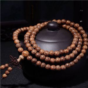 WBOTPH Thời trang Hàng Hot Trang sức đeo tay Bằng gỗ Hạt Phật giáo Tây Tạng Hạt cầu nguyện Đức phật Vòng đeo tay Mala Kinh Mân Côi