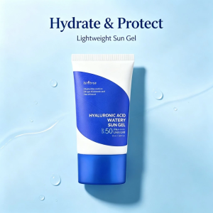 Fast Delivery Ready Stock Isntree Hyaluronic Acid Watery Sun Gel 50ml Hydrating Light Texture Full UV Protection Daily Facial Sunscreen