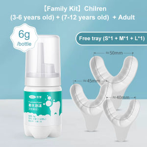 Cofoe Fluoride Foam Medical Toothpaste Prevent Dental Decay Anti-carious Teeth Mousse Mothproof Strengthen Tooth Orthodontics Fluorinated Toothpaste for Children Adult