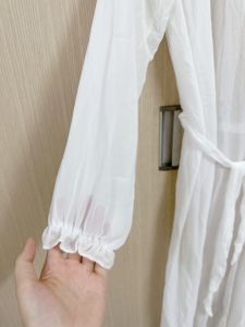 Kimono chiffon tay bồng hottrend (vải dày mịn hơn)