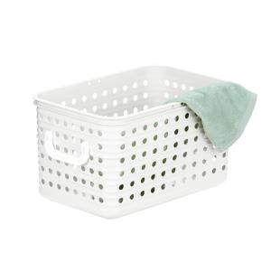 Inochi Tokyo Side Handle Basket – Large Multi-Purpose Storage Bin for Clothes Toys & Household Items