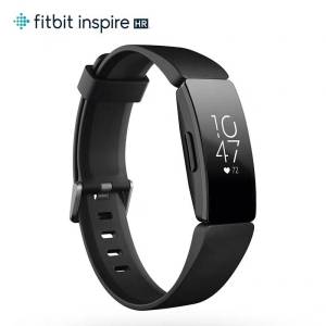 Fitbit Inspire HR สมาร์ทวอท์ชสายรัดข้อมือฟิตเนสกันน้ำ GPS อัตราการเต้นของหัวใจปากกาสักสายรัดข้อมือกีฬา