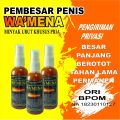 Minyak Wamena Oil 60ml Wa'mena Minyak Pembesar Papua Asli  Daun Tiga jari Mr P Permanen Berurat BPOM HALAL. 