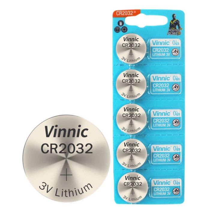Pin Khuy Cúc Áo pin nút VINNIC CR2032 3V Lithium dùng cho đồng hồ, thiết bị điện tử