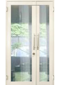 MAHOTTAMA - Pintu Kamar Mandi / Tidur Rumah Utama Aluminium 120 x 215cm Rumah 1 Set Kusen Kunci Handle Engsel Bisa Custom Ukuran Geser / Sliding Door - MAS36