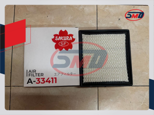 A-33411 AIR FILTER PAJERO SPORT ANPS TRITON 4N15 FILTER UDARA A33411 SAKURA