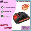 Pin PINSEN 21V Makita 5 cell (10000mAh) dung lượng cao, giá tuyệt vời, tương thích với các chân cắm 4cm. 