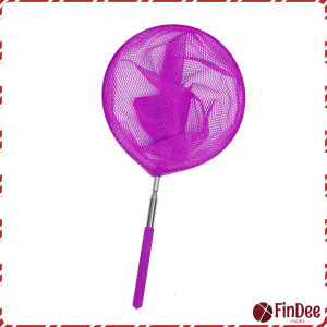 FinDee ตาข่ายจับผีเสื้อด้ามจับยืดได้ หรือ จับปลา เพื่อการเรียนรู้สำหรับเด็ก Fishing Net