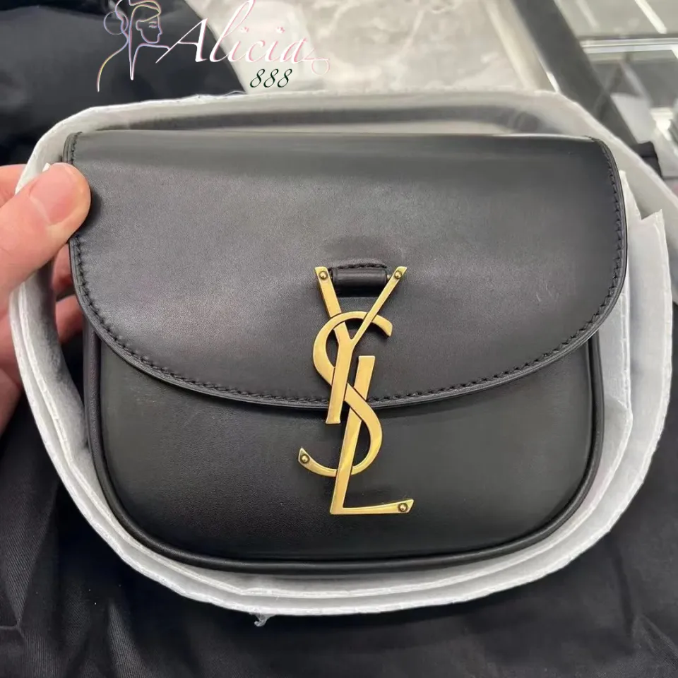 AliciaShop NEW SAINT LAURENT KAIA SMALL SHOULDER BAG IN BLACK