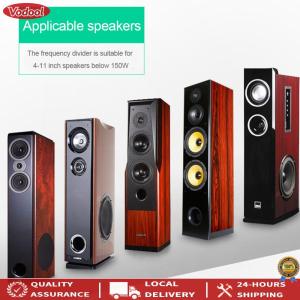 [Vodool Tool] 3 Way Treble Midrange Bass Speaker Crossover Replacement Home Loudspeaker Frequency Divider Refit Accessory