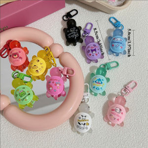 Night Light Turtle Keychain Cartoon Sanrio Backpack Pendant Noctilucent Keychain Accessory