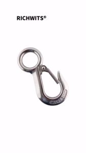 RICHWITS Stainless Steel 304 Big Eye Hook American-style lifting hook Directional Spring Hook Tow hook