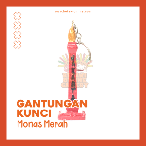Gantungan Kunci Monas [SATUAN] / Gantungan Kunci Monas Khas Jakarta / Gantungan Kunci / Souvenir Khas Jakarta