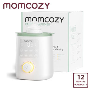 Momcozy Baby Bottle Warmer for Breast Milk Formula Food Fast Heat Fullest Nutrients Preserved One-Touch Easy Use Night Light for Nighttime Breastfeeding Newborn Essentials Supplies Gift for Mom