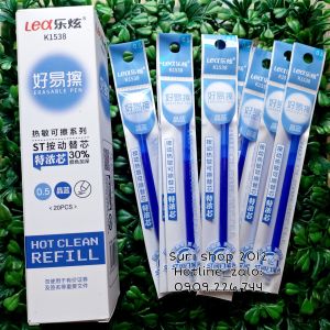 Hộp 20 ống ruột mực gel cho bút bấm ( mực xóa được )