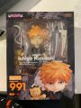 1PC Anime Bleach Kurosaki Ichigo Q Version Nendoroid No.991 Action Figure GSC PVC Model Figure Doll Toys Collectile Birthday Gifts for Children with box 10cm. 