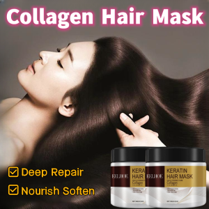 Collagen hair mask Keratin Moisturizing Hair Treatment Nourish Soften Hair Conditioner Deep Repair Hair Film