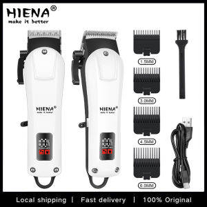 HIENA HYN -254/256 Cordless USB-C Electric Mens Hair Trimmer with Sharp Stainless Steel Blades