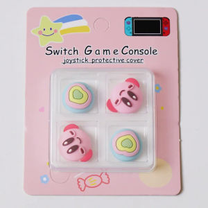 4Pcs/Lot MINISO Sanrio Hello Pokemon Pikachu Stick Grip Cap Joystick for Nintendo Switch NS Lite Oled Controller Surprise