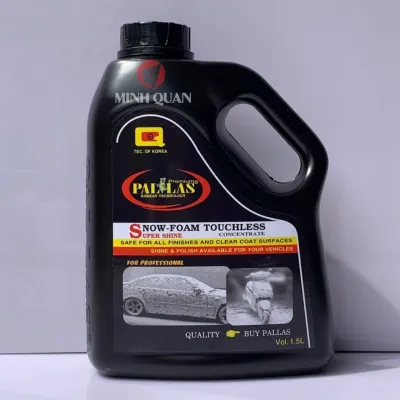 Nước Rửa Xe Không Chạm PALLAS 1.5 Lít Dung Dịch Rửa Xe Ô Tô Xe Máy Siêu Sạch