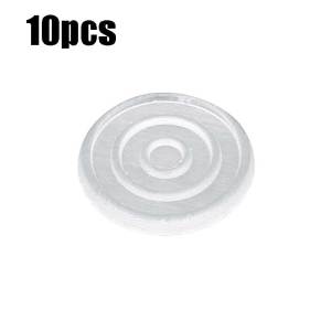 10Pcs Anti Slip Round Glass Table Top Bumpers Threaded Mat Anti Slip Threaded Mat
