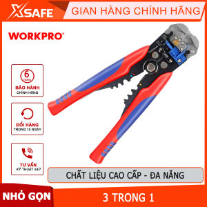 Kìm tuốt dây tự động 3 trong 1 Workpro - WP291007