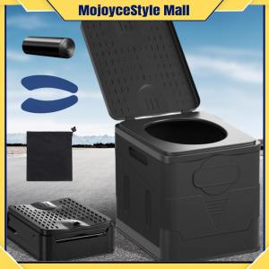 【MOJOYCE】 ถังเก็บอุจจาระพกพาสำหรับแคมป์ปิ้ง - ถังขยะกลางแจ้งและเก้าอี้สำหรับการเดินทางไกล