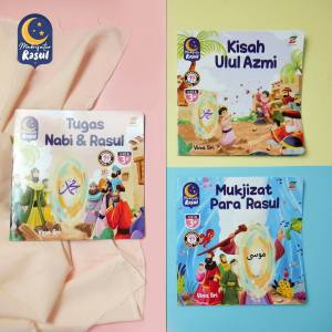 MAKRIFATUR RASUL BUKU MENGENAL PARA RASUL ULUL AZMI KISAH PARA RASUL NABI DAHSYATNYA MUKJIZAT 25 NABI