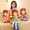 45/90cm Super Cute Plush Girl Doll Ragdoll Plush Dolls For Girls Toy Stuff Toys For Girls Stop Toys For Birthday Gift For Girls Stuff Toys For Big Size. 