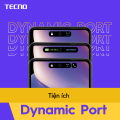 Điện thoại Tecno SPARK 20C - Octa Core - Dynamic Port - 6.56'' Tần số quét 90HZ - Hàng Chính Hãng. 