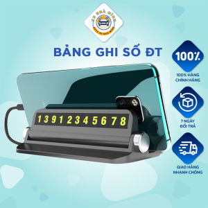 Bảng ghi số điện thoại mini  kèm giá đỡ dành cho ô tô xe hơi lúc dừng đỗ tiện lợi