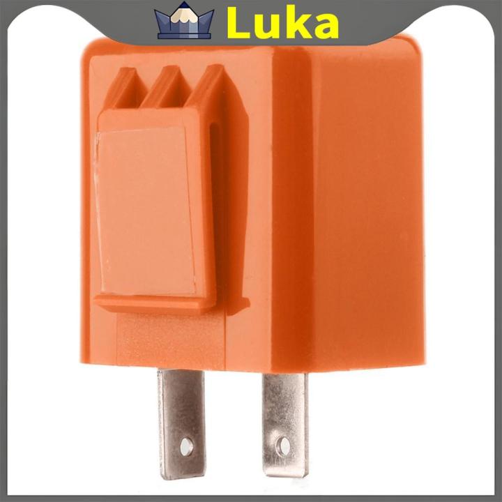 12V Motorcycle Blinker Adjustable LED Flasher Relay Turn Signal