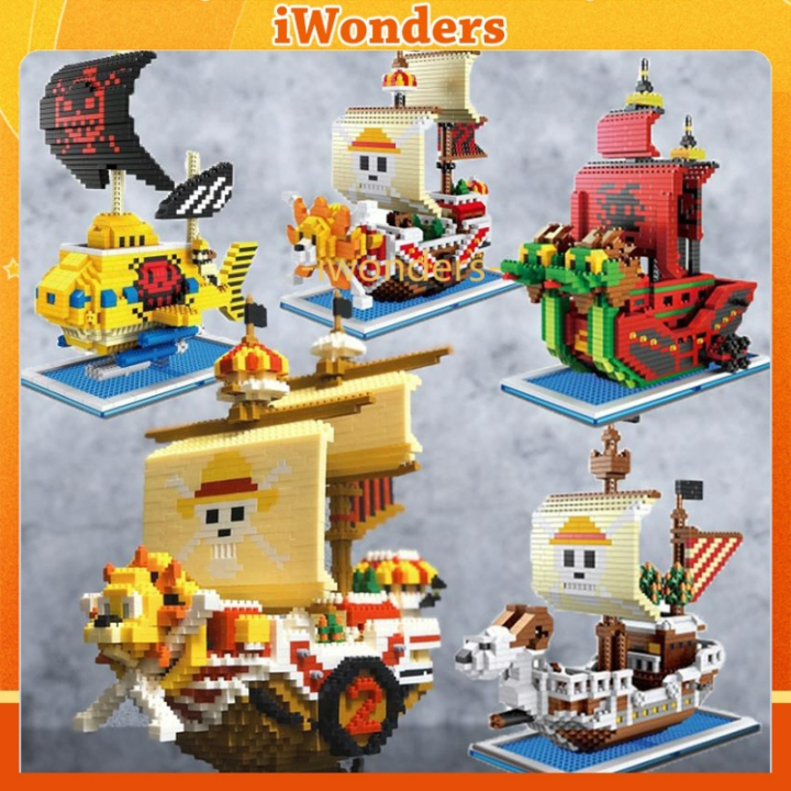 Lego Set Thousand Sunny Nano Lego Blocks Creativity DIY Thousand