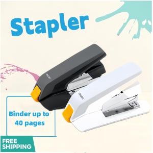 Power Saving Strong Stapler White Can Staple Up To 50 Sheets Office Supplies Stapler Teacher School