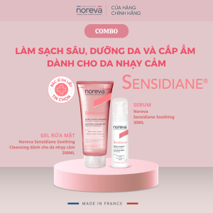 🌟 COMBO CHĂM DA NHẠY CẢM TOÀN DIỆN NOREVA SENSIDIANE 🌟