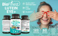 Biofinest Lutein Eye+ Vitamin Supplement - 5:1 Ratio Zeaxanthin Astaxanthin Eyebright Bilberry - Improve Contrast Fine Detail Eye Health - Support Healthy Lens Macula Retina Night Vision - Soothe Blue Light Aging Tired Dry Eye Strain (120 Veg. Capsule. 