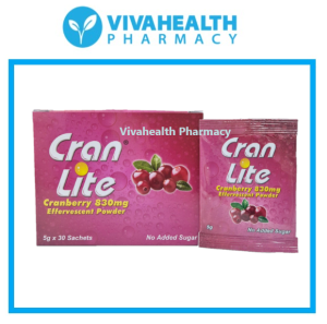Cran Lite / CranLite - Cranberry Sachets for UTI 30s - Exp: 03/2029